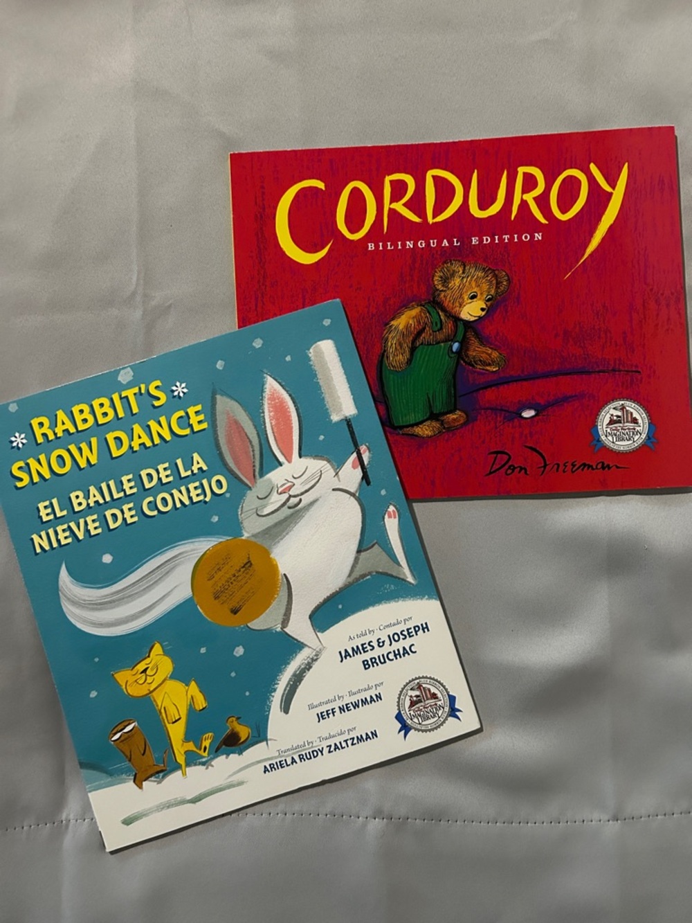 Bilingual Editions of Corduroy & Rabbit's Snow Dance Children's Books